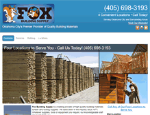 Tablet Screenshot of building-supply-okc.com
